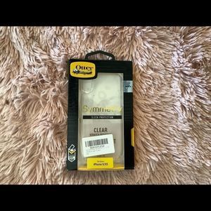Nwt otterbox clear symmetry case for iPhone X - XS
